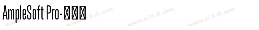 AmpleSoft Pro字体转换